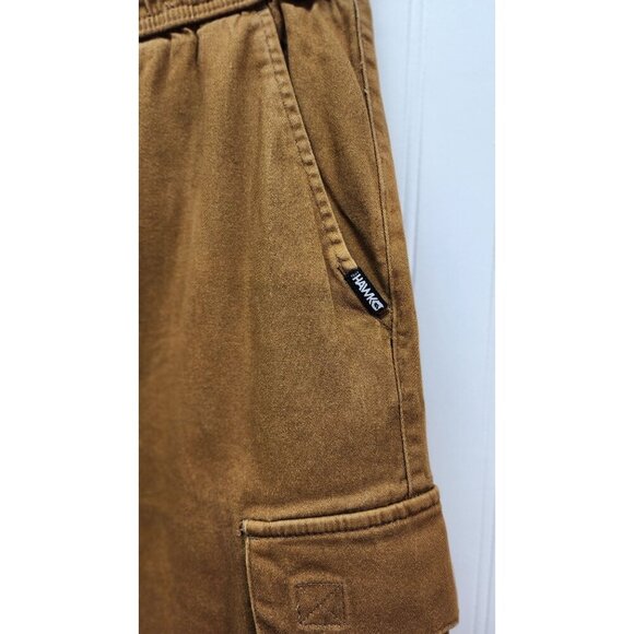Hawk Cargo Jogger Pants With Drawstring Waist Medium - Picture 3 of 15